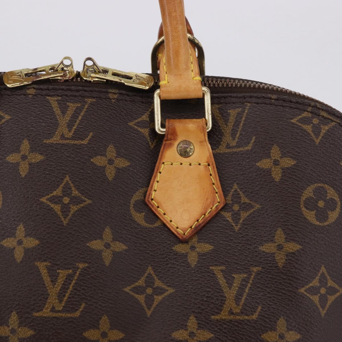 LOUIS VUITTON Monogram Alma Hand Bag M51130 LV Auth BA14112