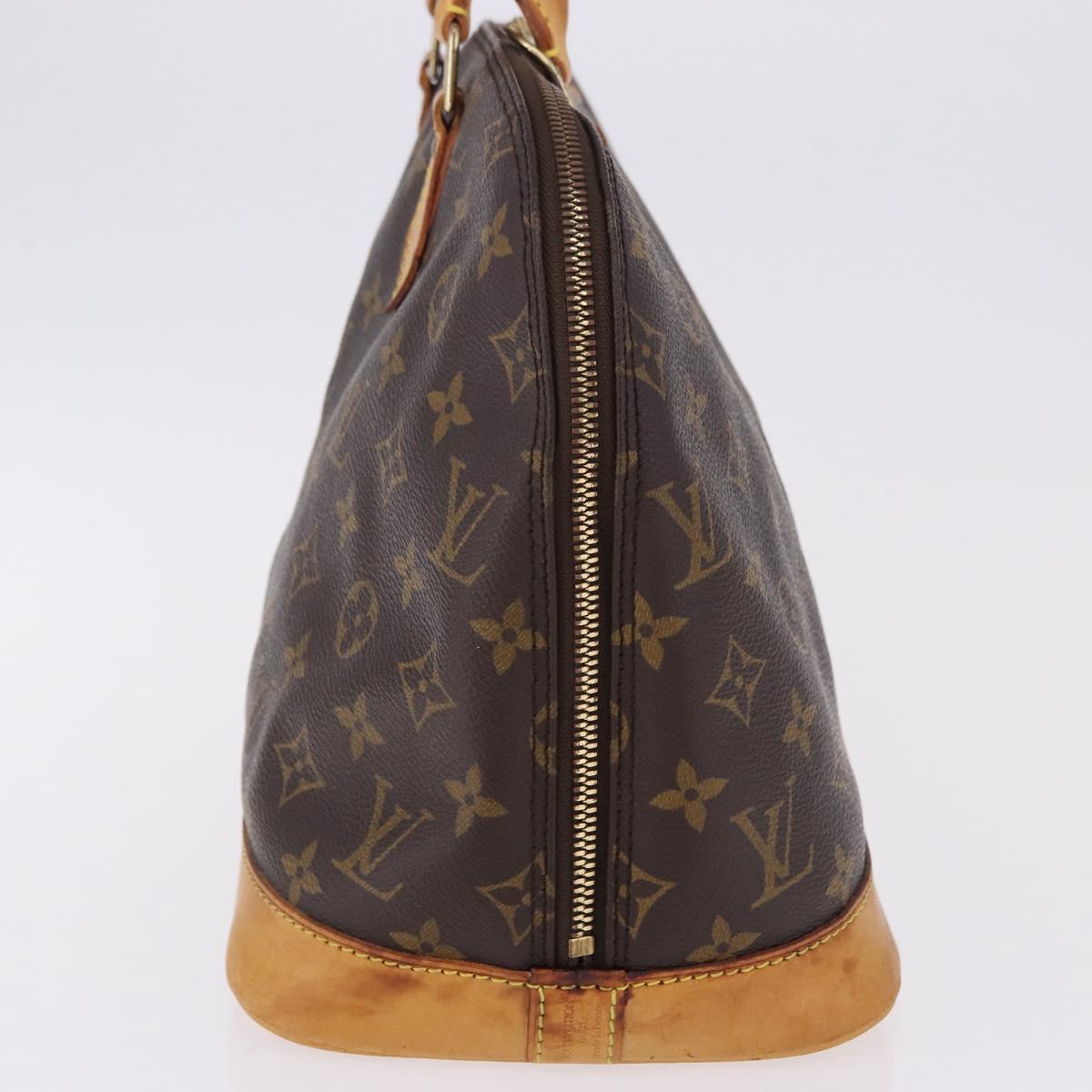 LOUIS VUITTON Monogram Alma Hand Bag M51130 LV Auth BA14112