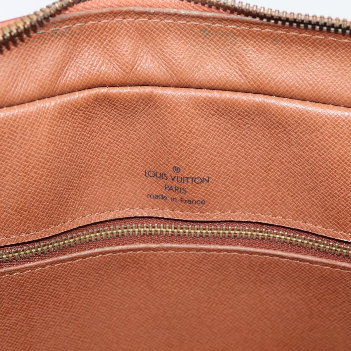 LOUIS VUITTON Epi Porte Documents Voyage Business Bag Brown M54478 Auth BA14123