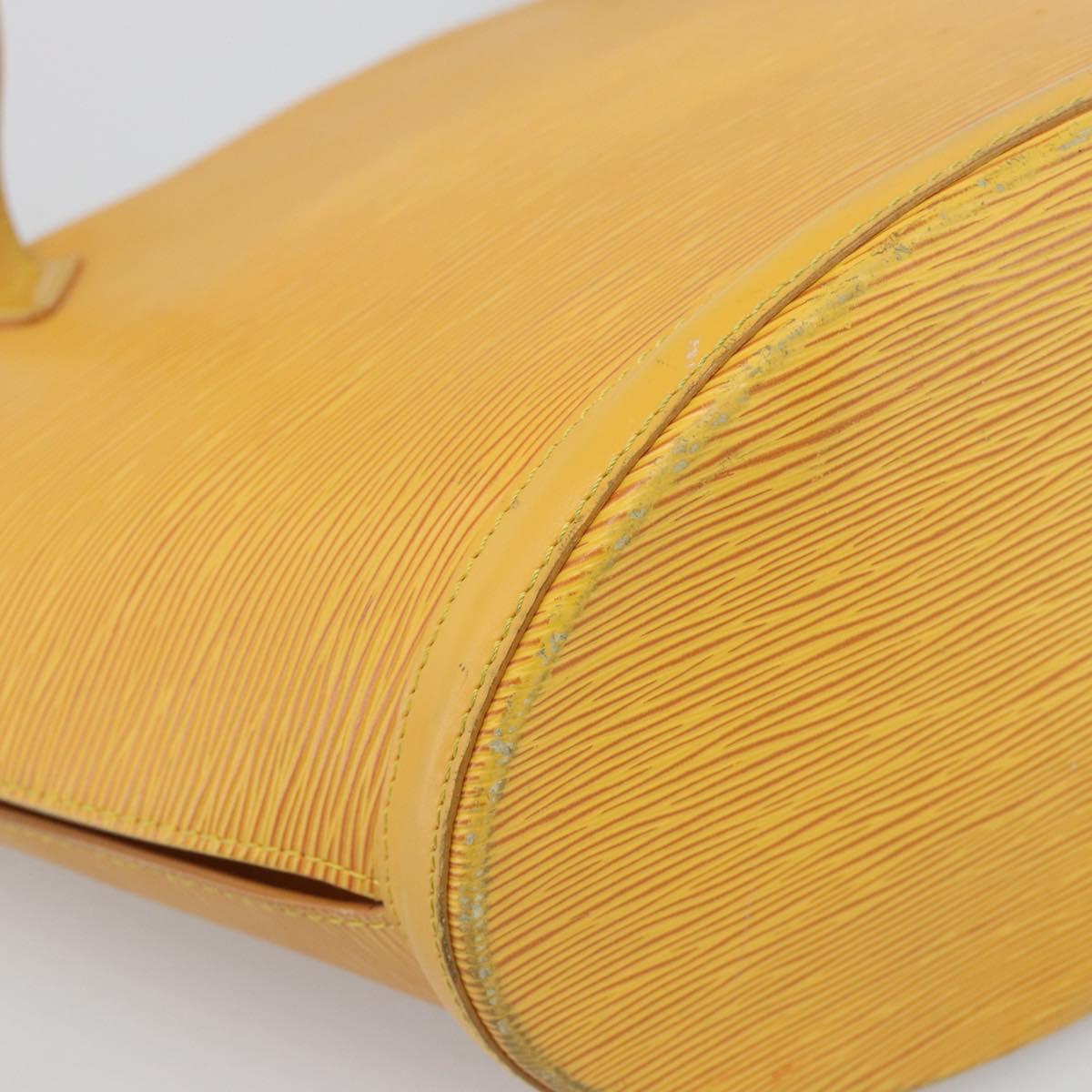 LOUIS VUITTON Epi Saint Jacques Shopping Shoulder Bag Yellow M52269 Auth BA14126