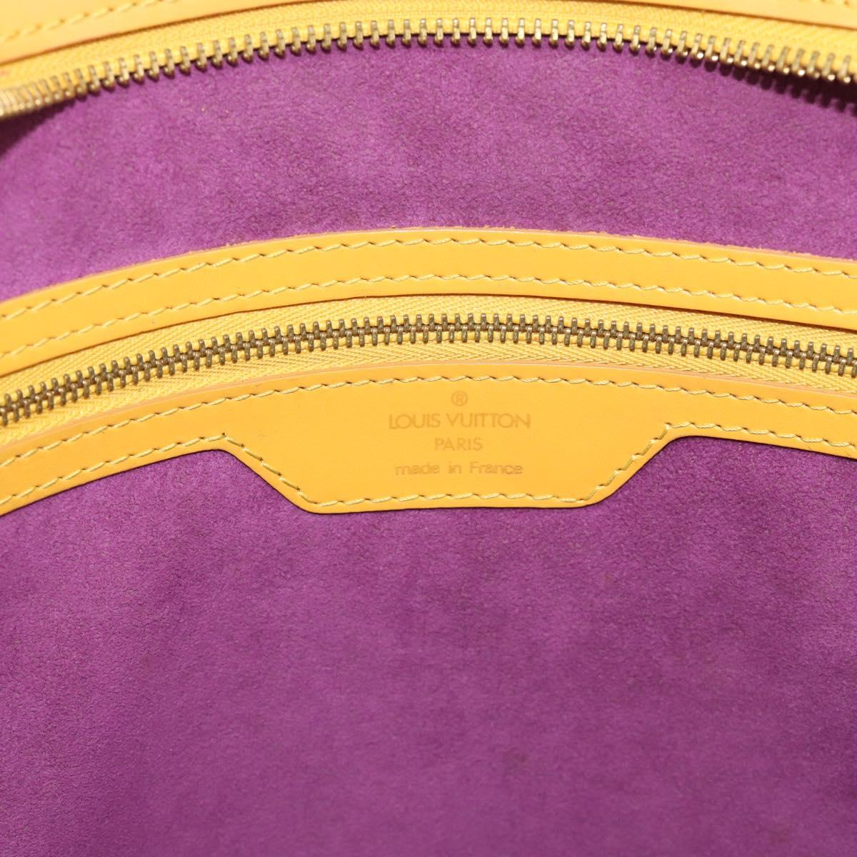 LOUIS VUITTON Epi Saint Jacques Shopping Shoulder Bag Yellow M52269 Auth BA14126