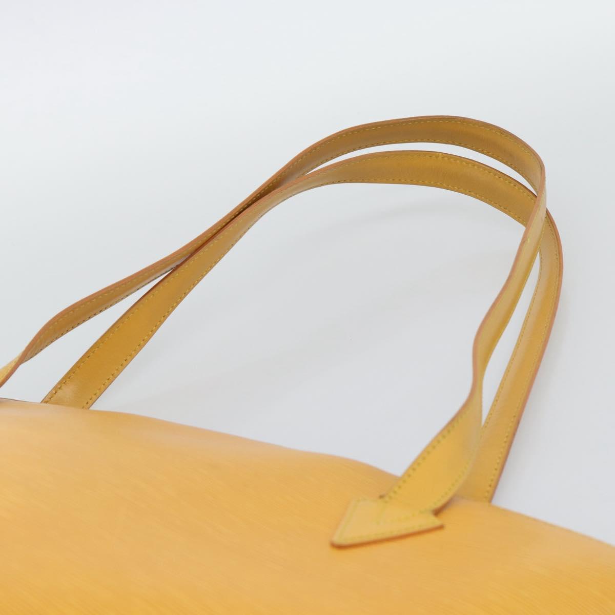 LOUIS VUITTON Epi Saint Jacques Shopping Shoulder Bag Yellow M52269 Auth BA14126
