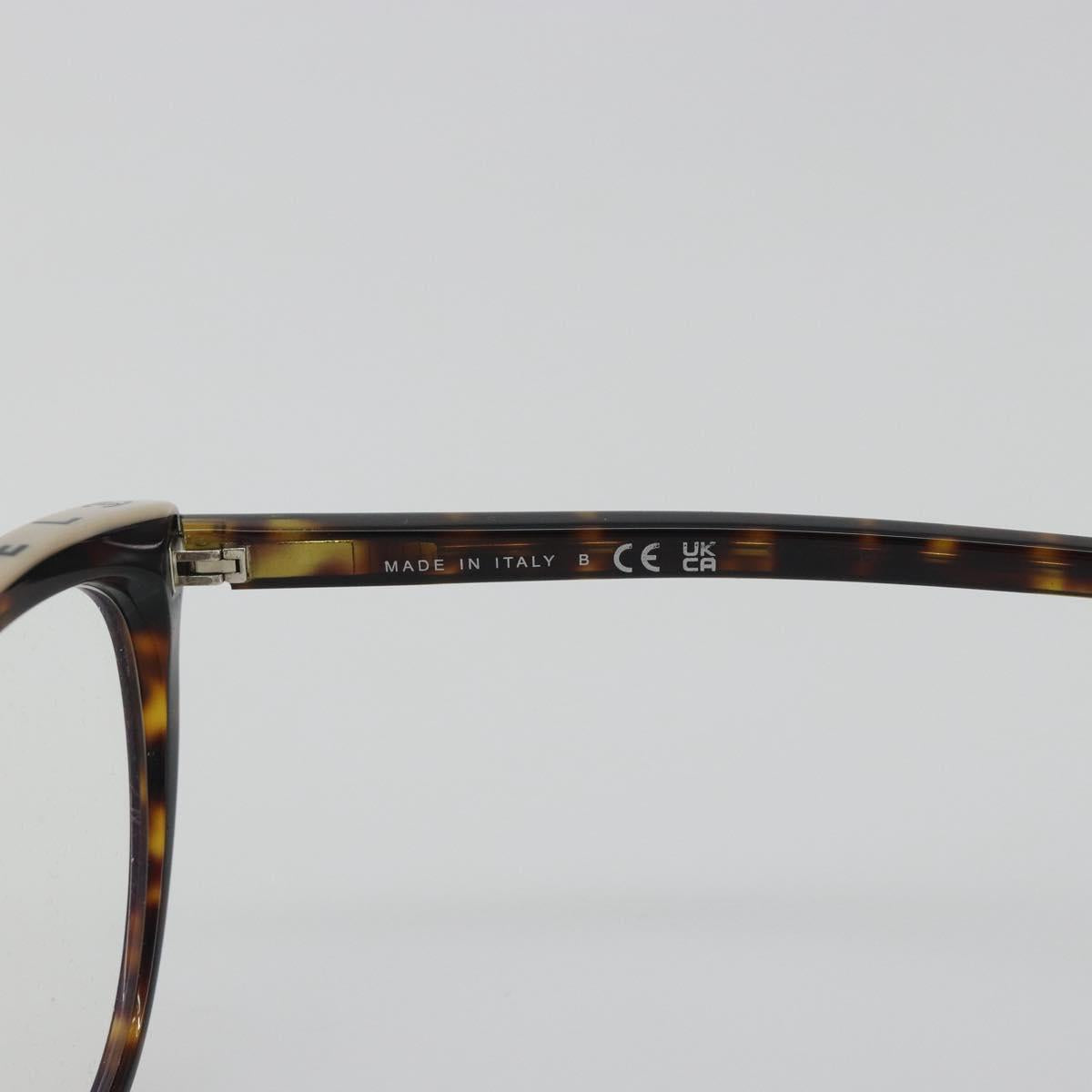 CHANEL Tortoise Pattern Sunglasses Plastic Brown CC Auth BA14129