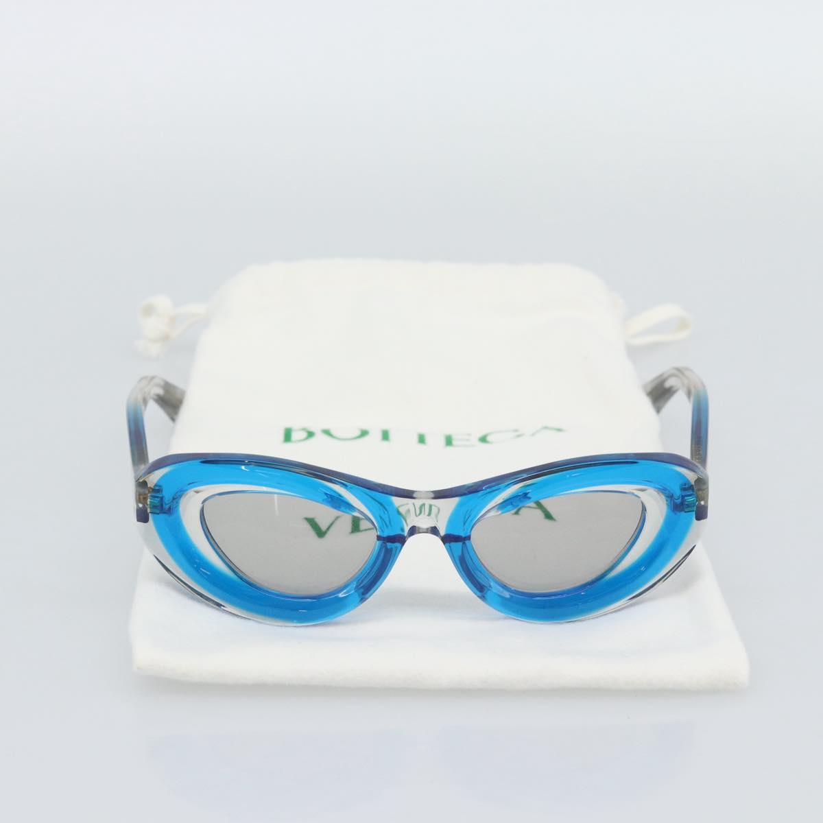 BOTTEGA VENETA Sunglasses Plastic Blue Auth BA14130M