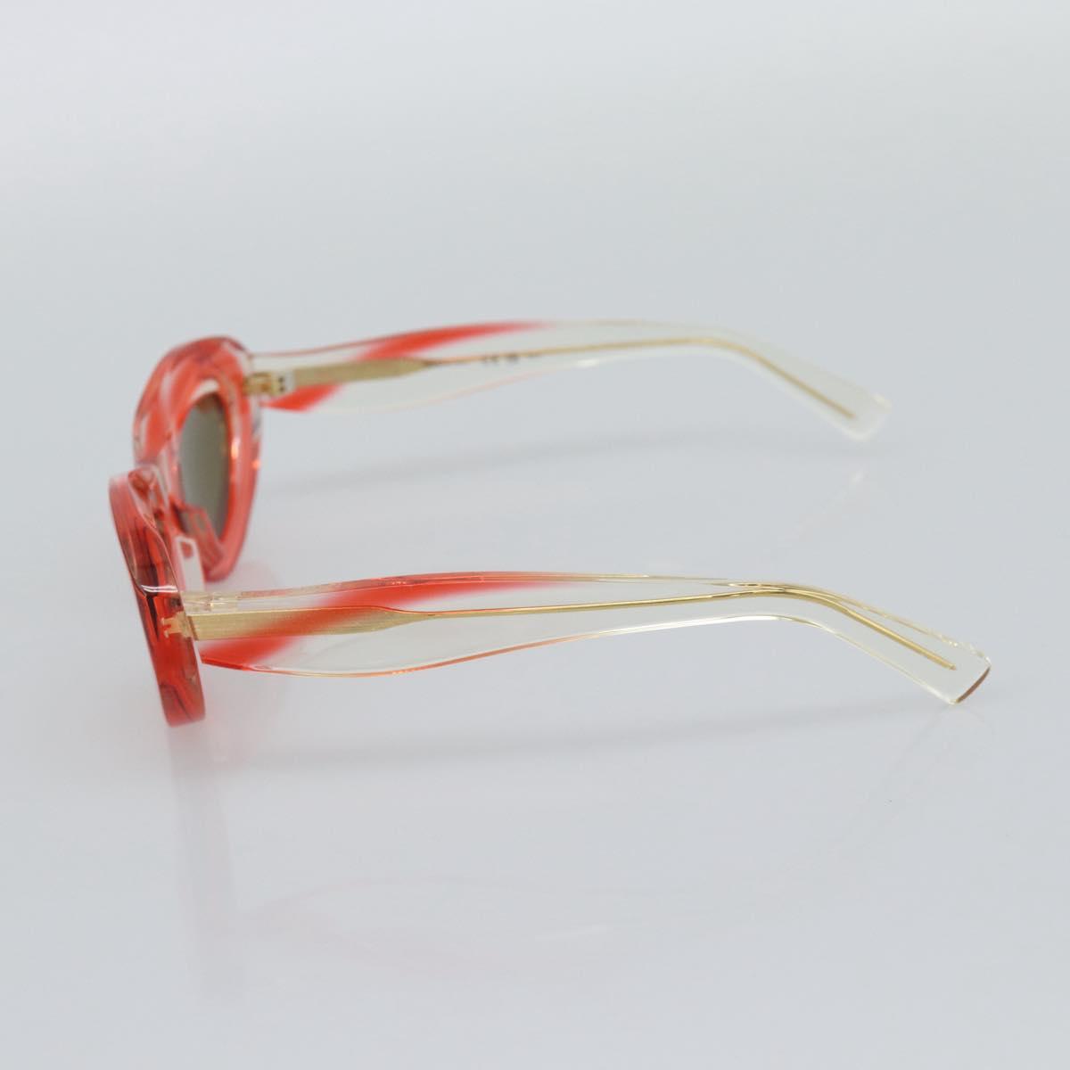 BOTTEGA VENETA Sunglasses Plastic Red Auth BA14132M