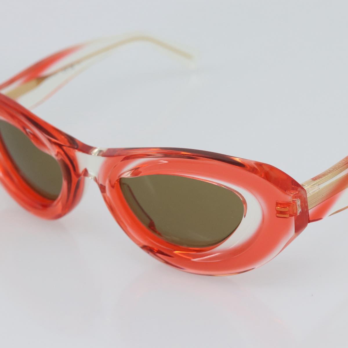 BOTTEGA VENETA Sunglasses Plastic Red Auth BA14133M