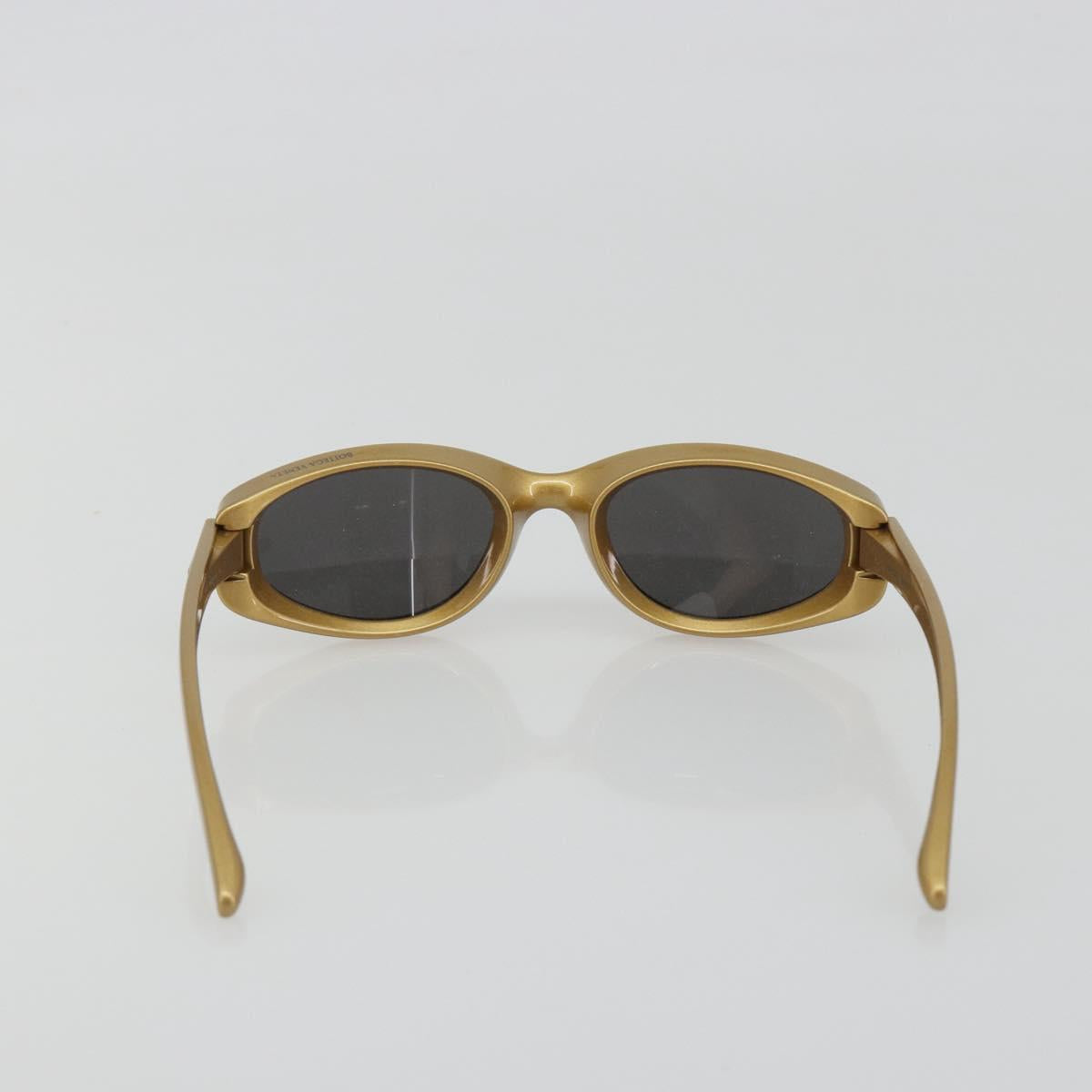 BOTTEGA VENETA Sunglasses Plastic Gold Auth BA14134M