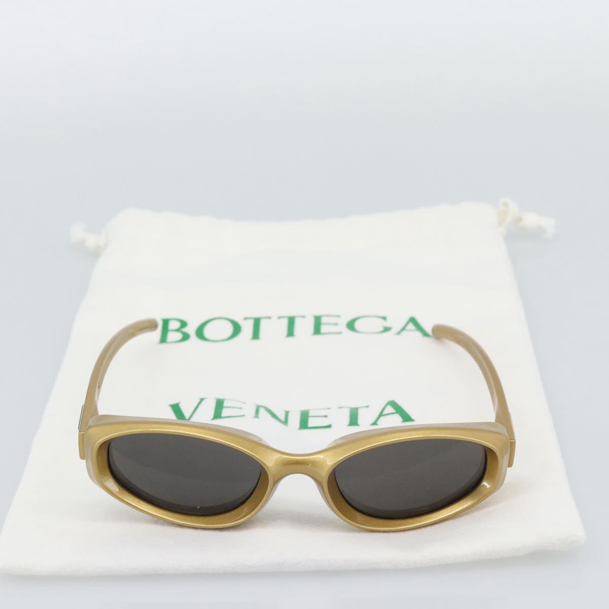BOTTEGA VENETA Sunglasses Plastic Gold Auth BA14135M