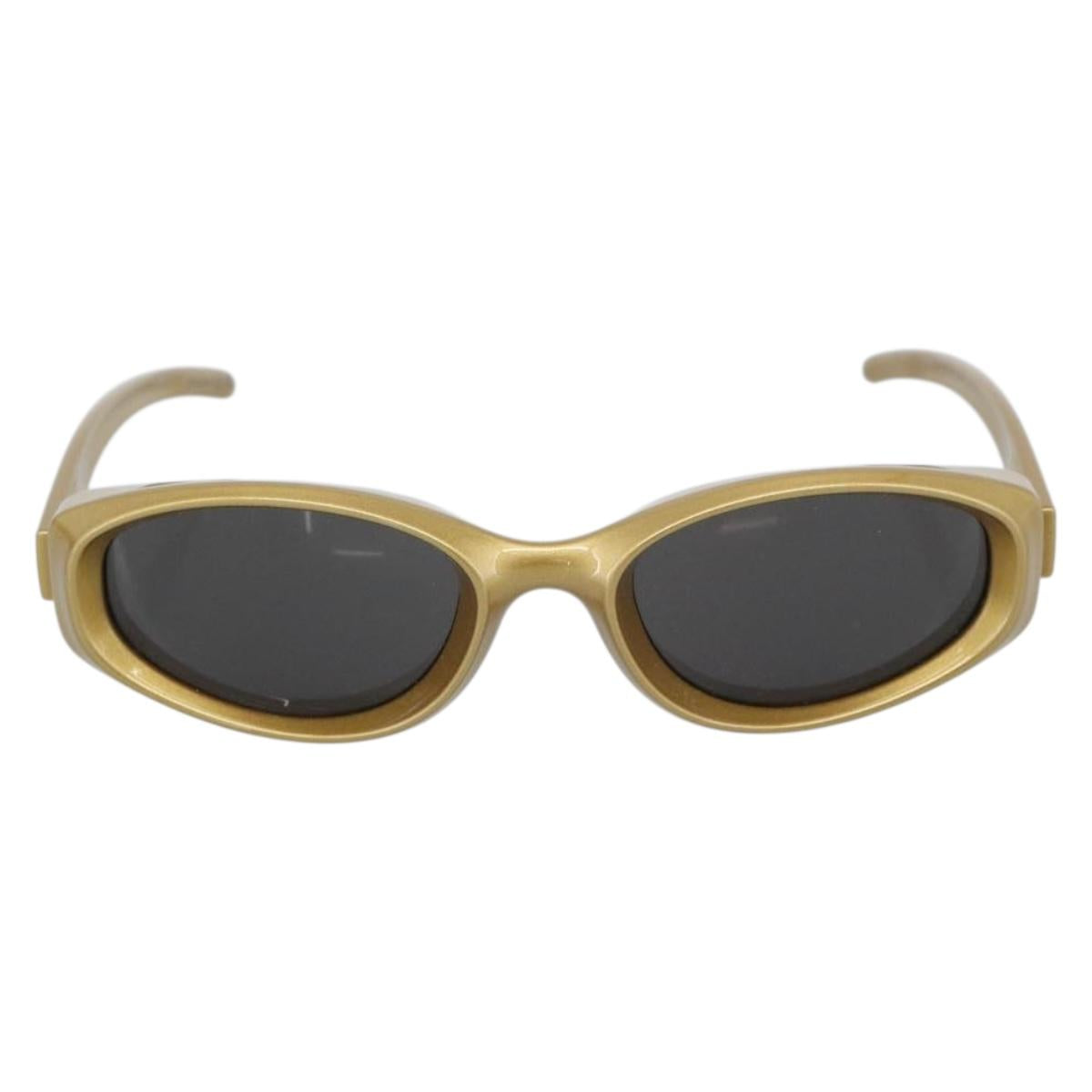 BOTTEGA VENETA Sunglasses Plastic Gold Auth BA14135M