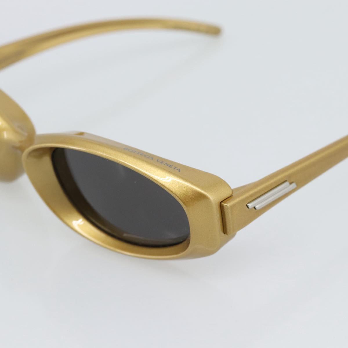 BOTTEGA VENETA Sunglasses Plastic Gold Auth BA14135M