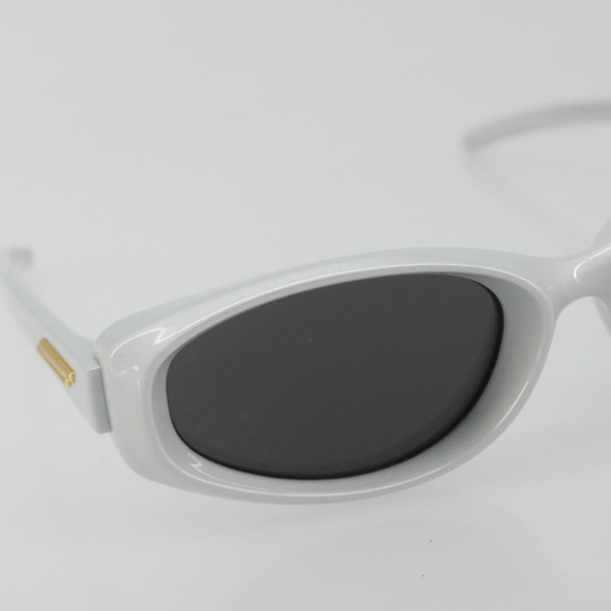 BOTTEGA VENETA Sunglasses Plastic Silver Auth BA14136