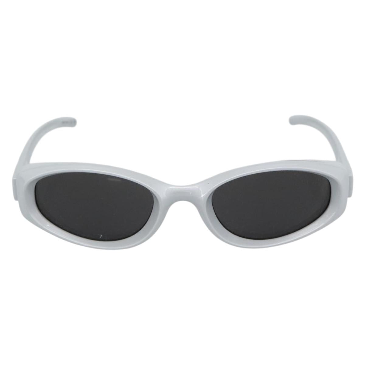 BOTTEGAVENETA Sunglasses Plastic Silver Auth BA14137M