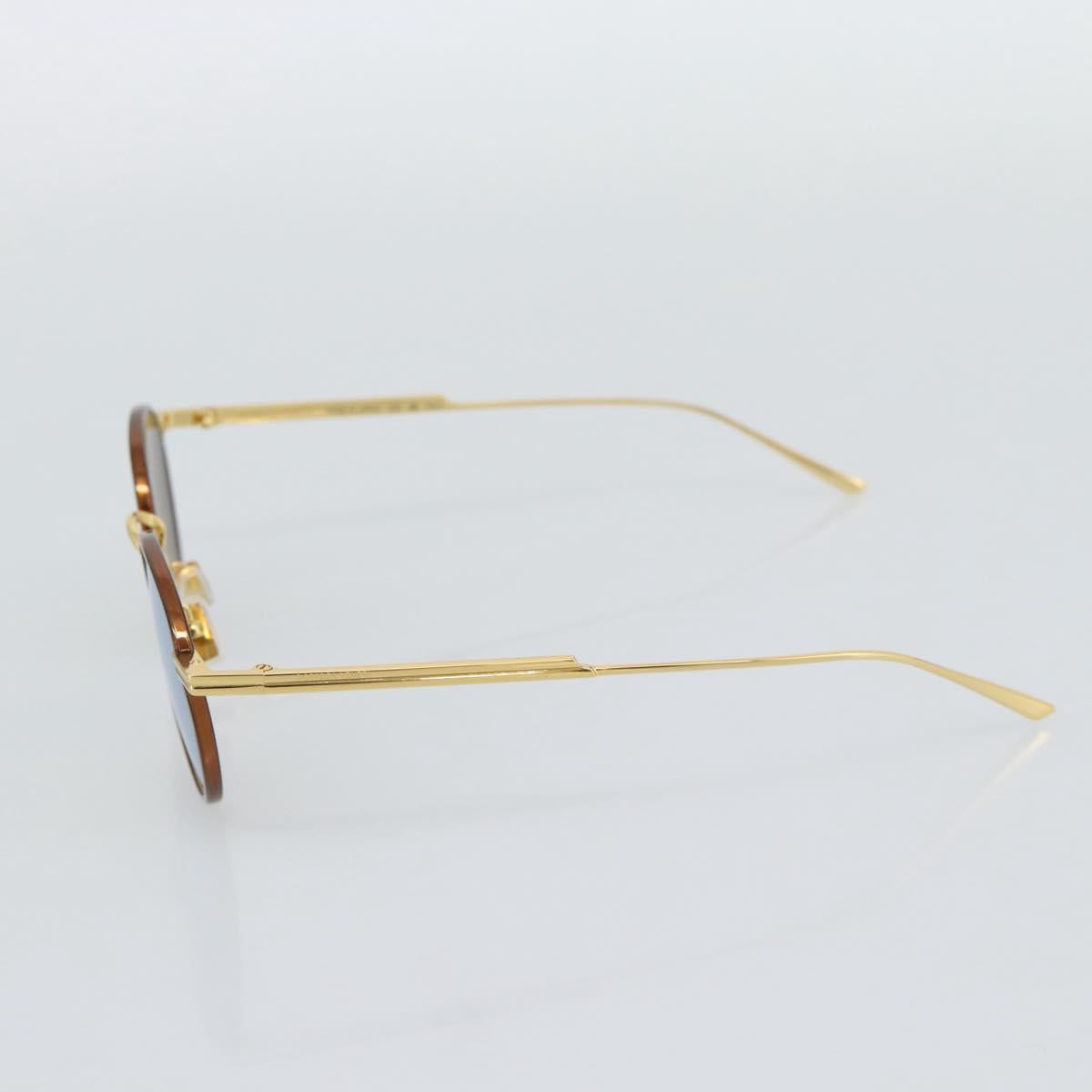 BOTTEGAVENETA Sunglasses Metal Gold Tone Auth BA14138M
