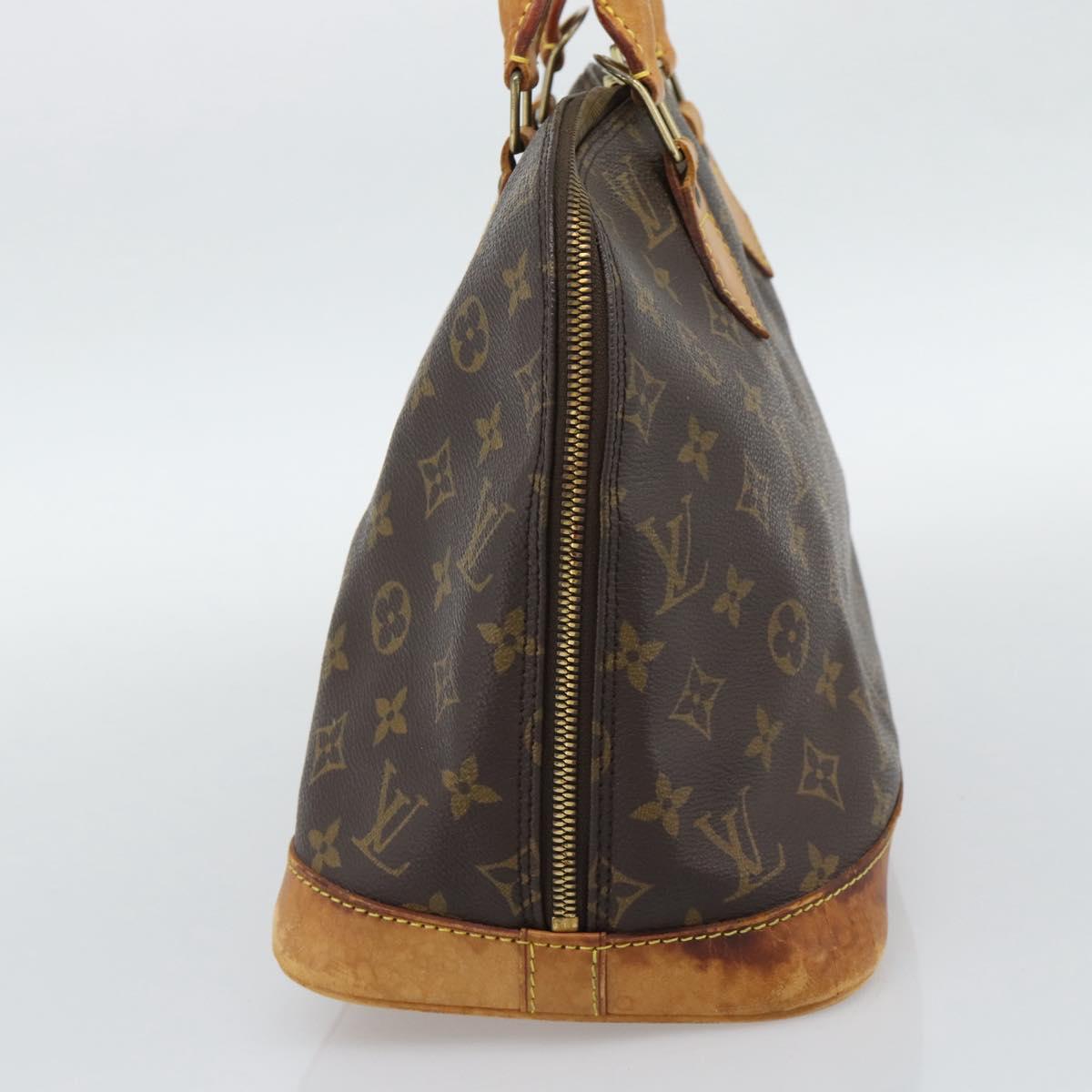 LOUIS VUITTON Monogram Alma PM Hand Bag M53151 LV Auth BA14144