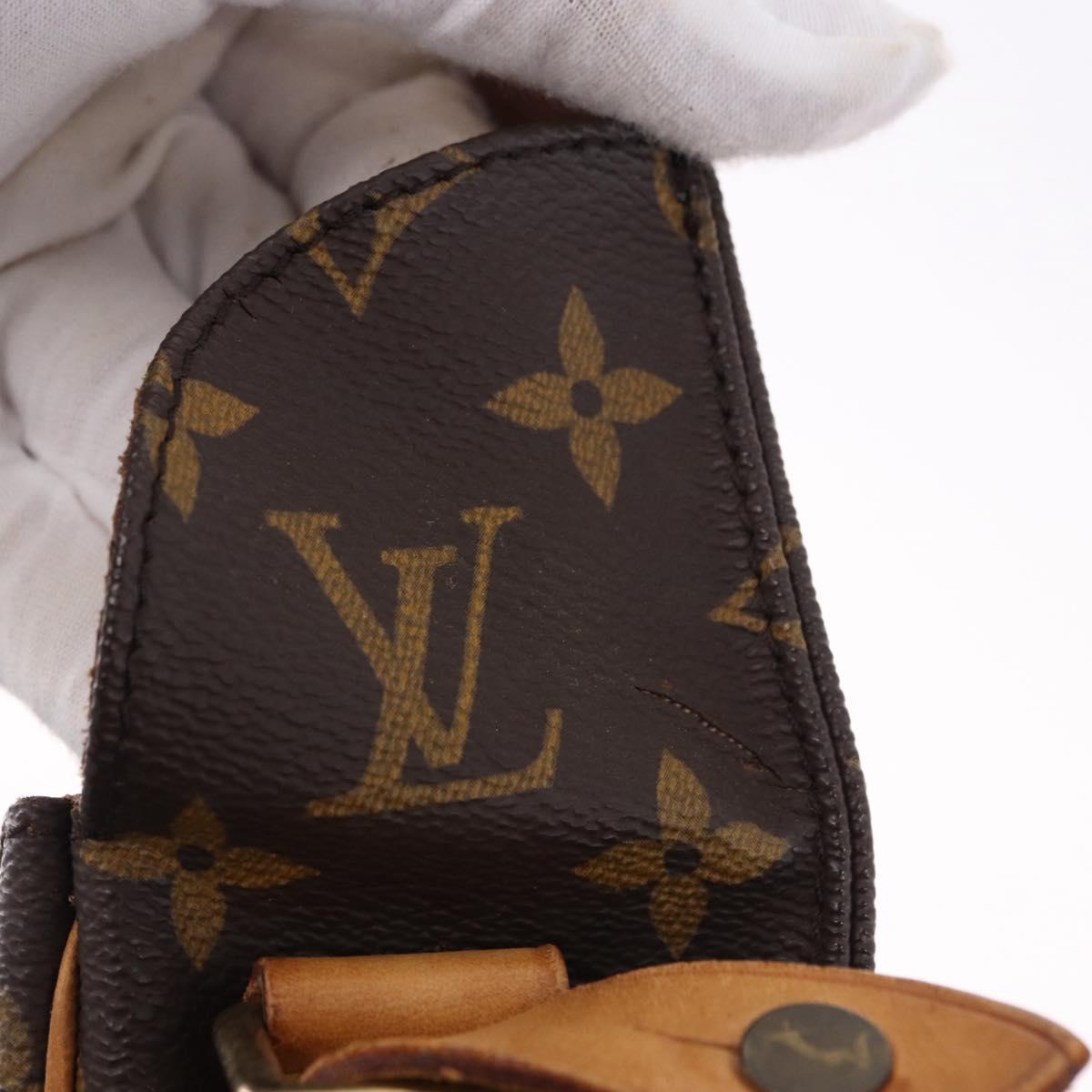 LOUIS VUITTON Monogram Cartouchiere MM Shoulder Bag M51253 LV Auth BA14145A