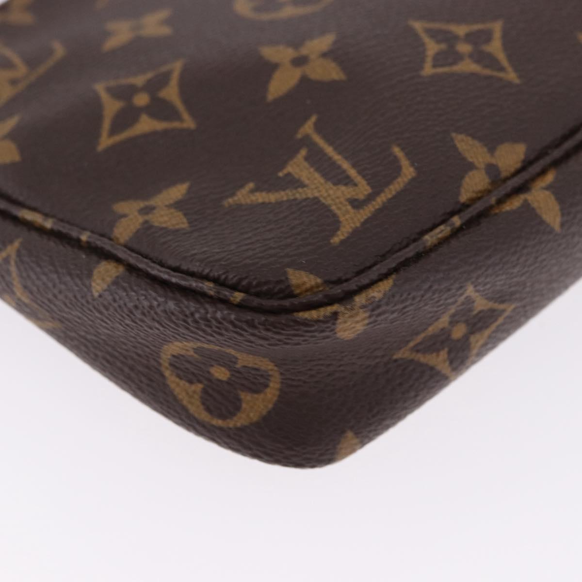 LOUIS VUITTON Monogram Pochette Accessoires Pouch M51980 LV Auth BA14168