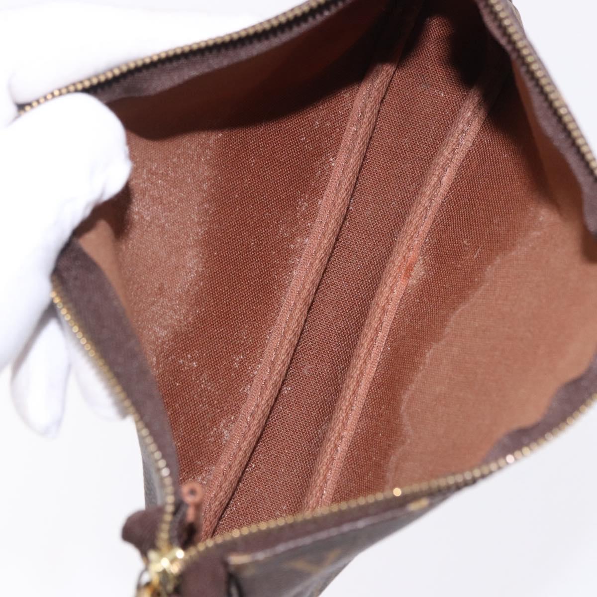 LOUIS VUITTON Monogram Pochette Accessoires Pouch M51980 LV Auth BA14168