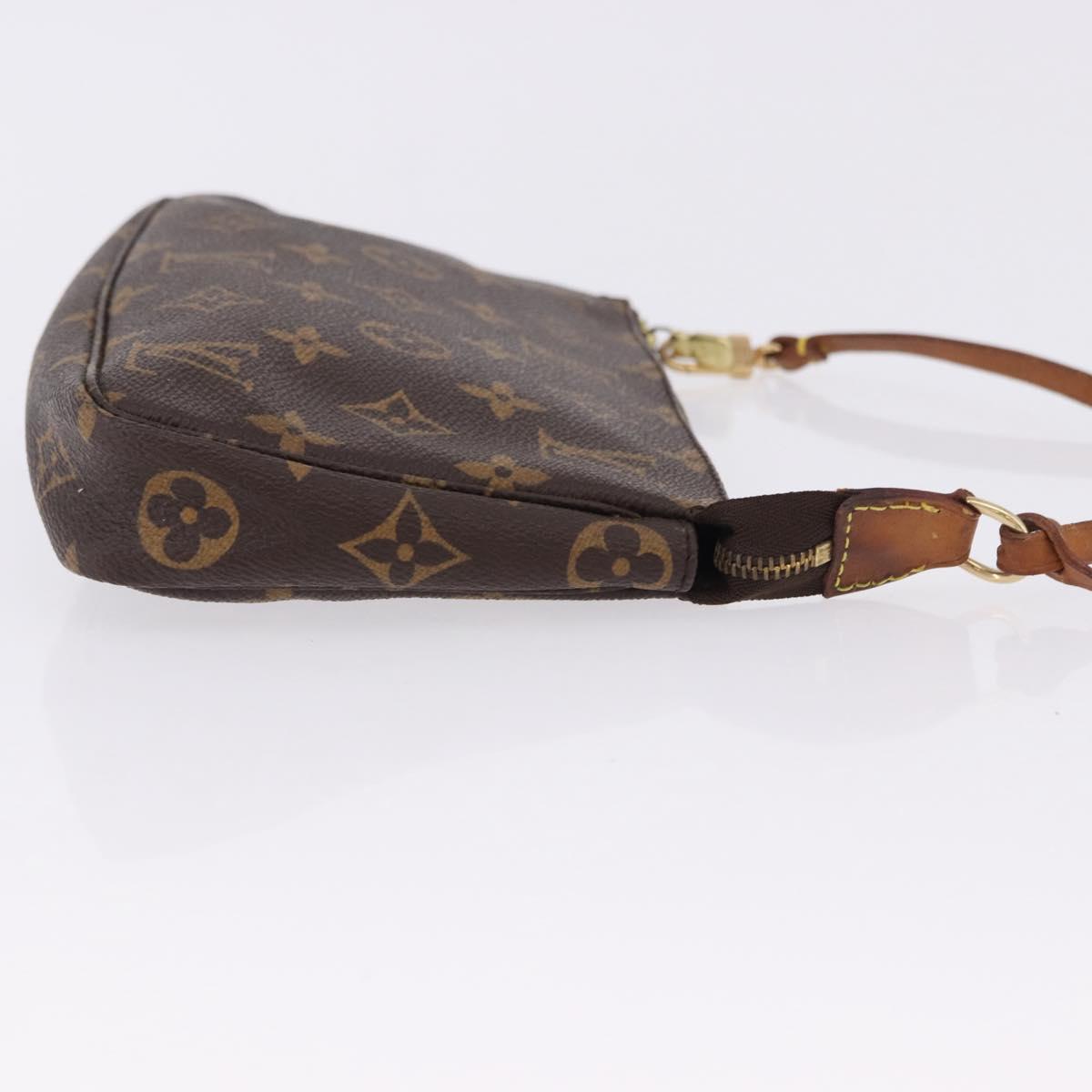 LOUIS VUITTON Monogram Pochette Accessoires Pouch M51980 LV Auth BA14168