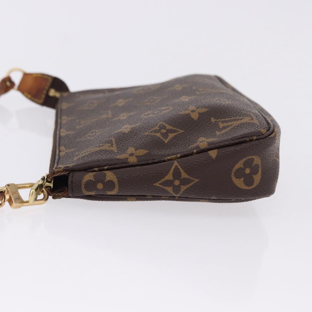LOUIS VUITTON Monogram Pochette Accessoires Pouch M51980 LV Auth BA14168