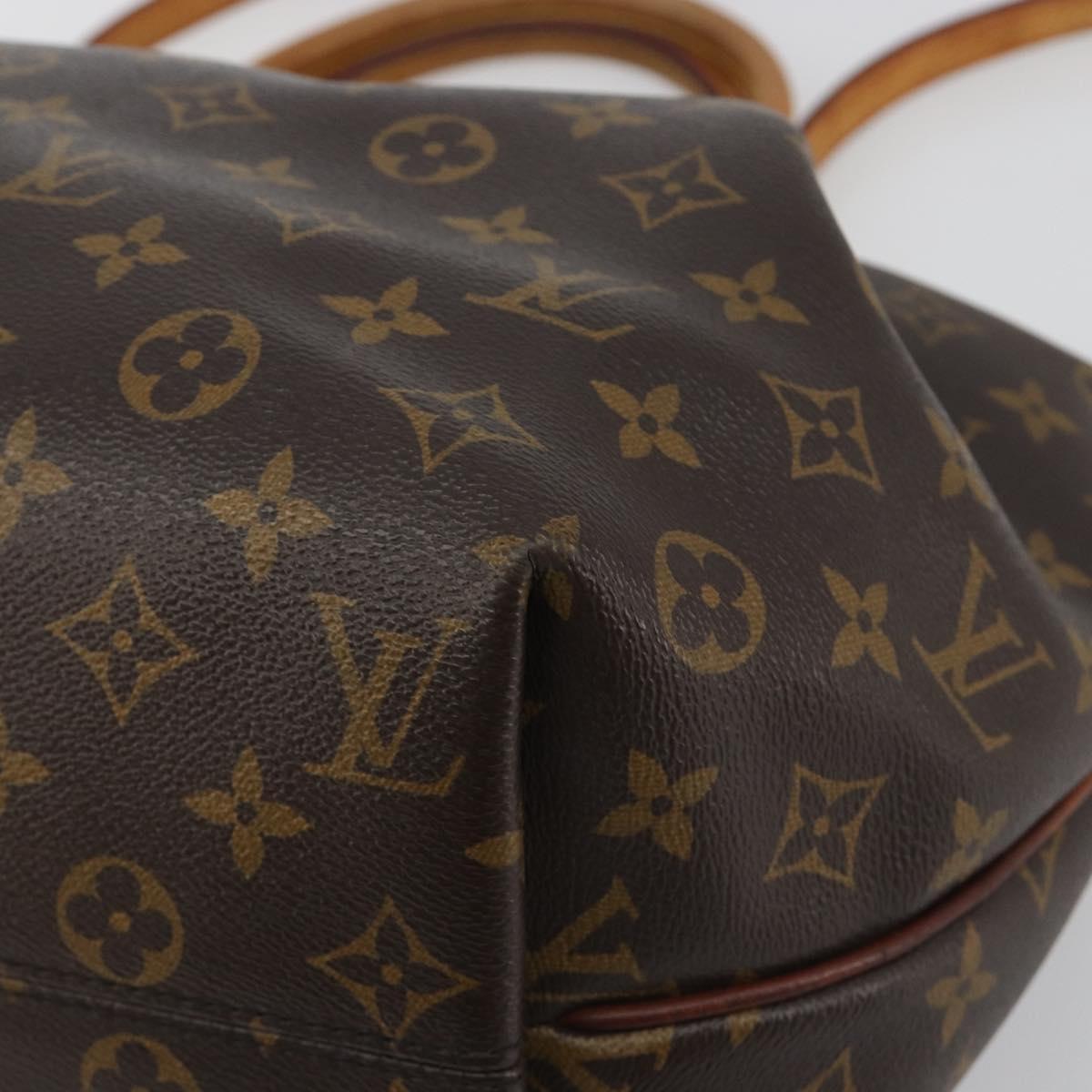 LOUIS VUITTON Monogram Turen MM Hand Bag 2way M48814 LV Auth BA14174
