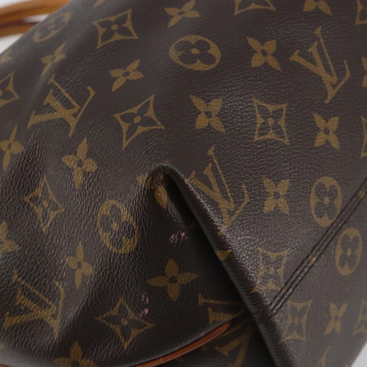 LOUIS VUITTON Monogram Turen MM Hand Bag 2way M48814 LV Auth BA14174