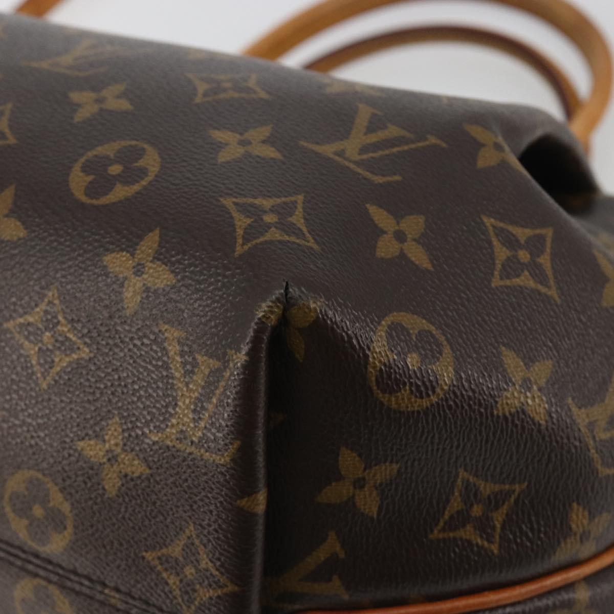 LOUIS VUITTON Monogram Turen MM Hand Bag 2way M48814 LV Auth BA14174