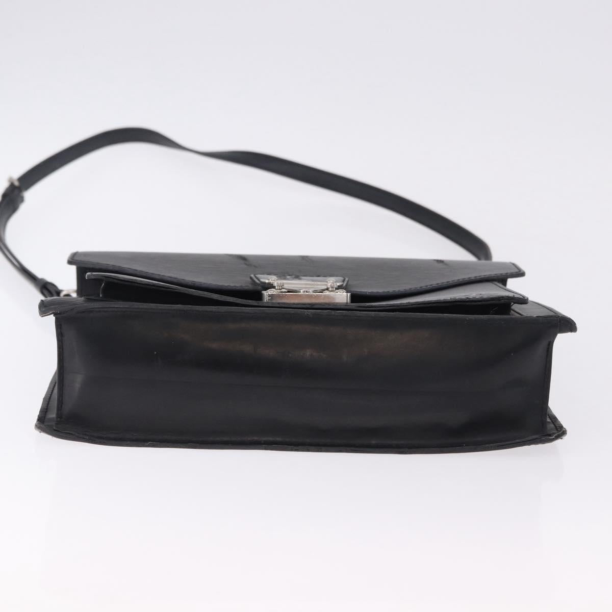 LOUIS VUITTON Epi Monceau 28 Hand Bag Black M52122 LV Auth BA14177