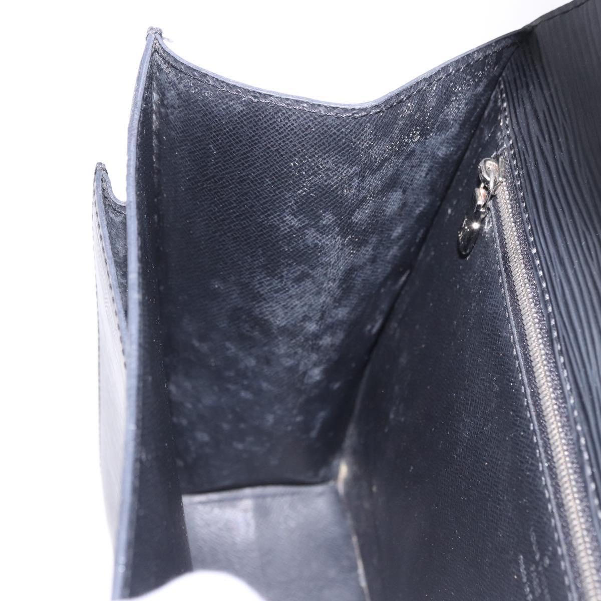 LOUIS VUITTON Epi Monceau 28 Hand Bag Black M52122 LV Auth BA14177