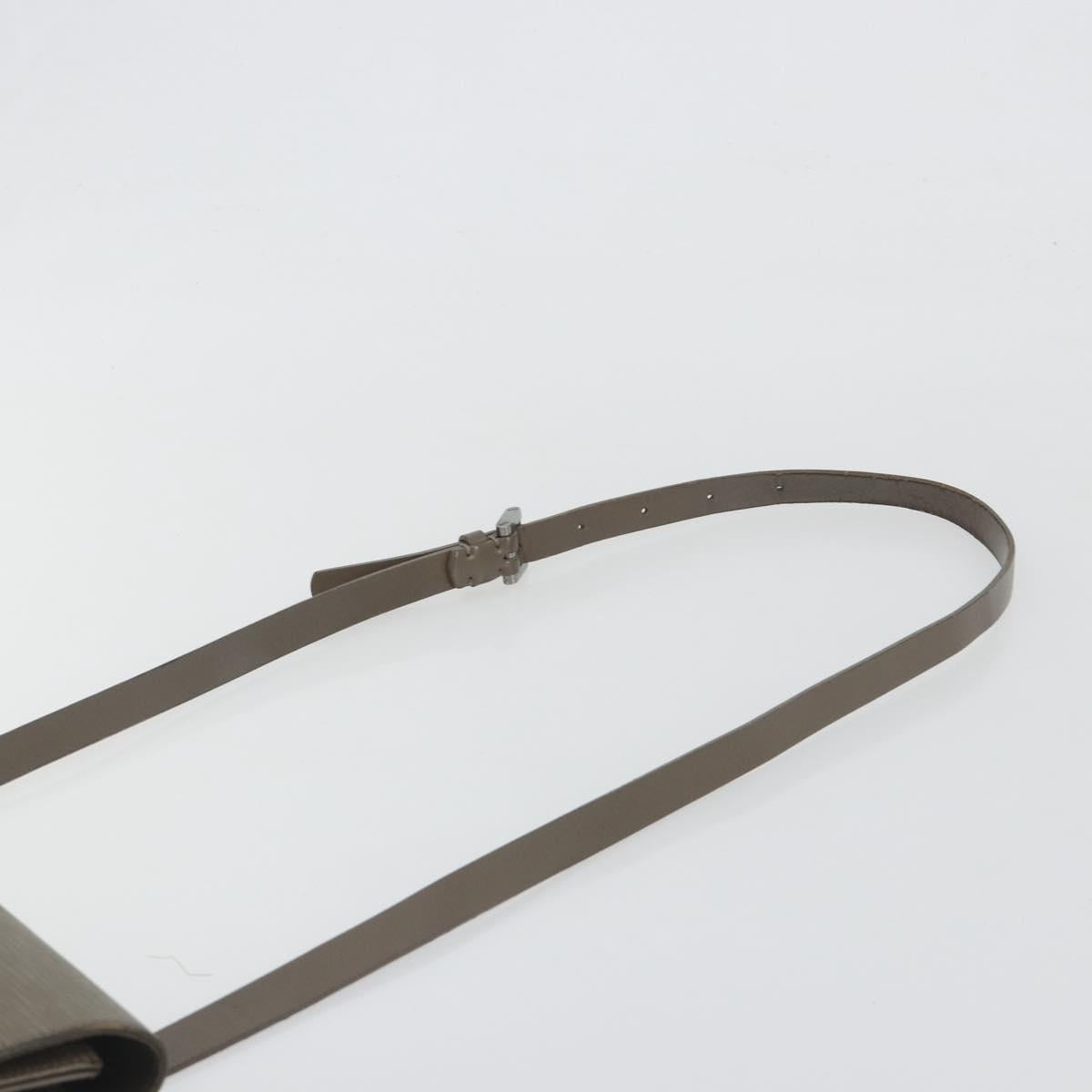 LOUIS VUITTON Epi Ramatuelle Shoulder Bag Gray Pepper M5247C LV Auth BA14187