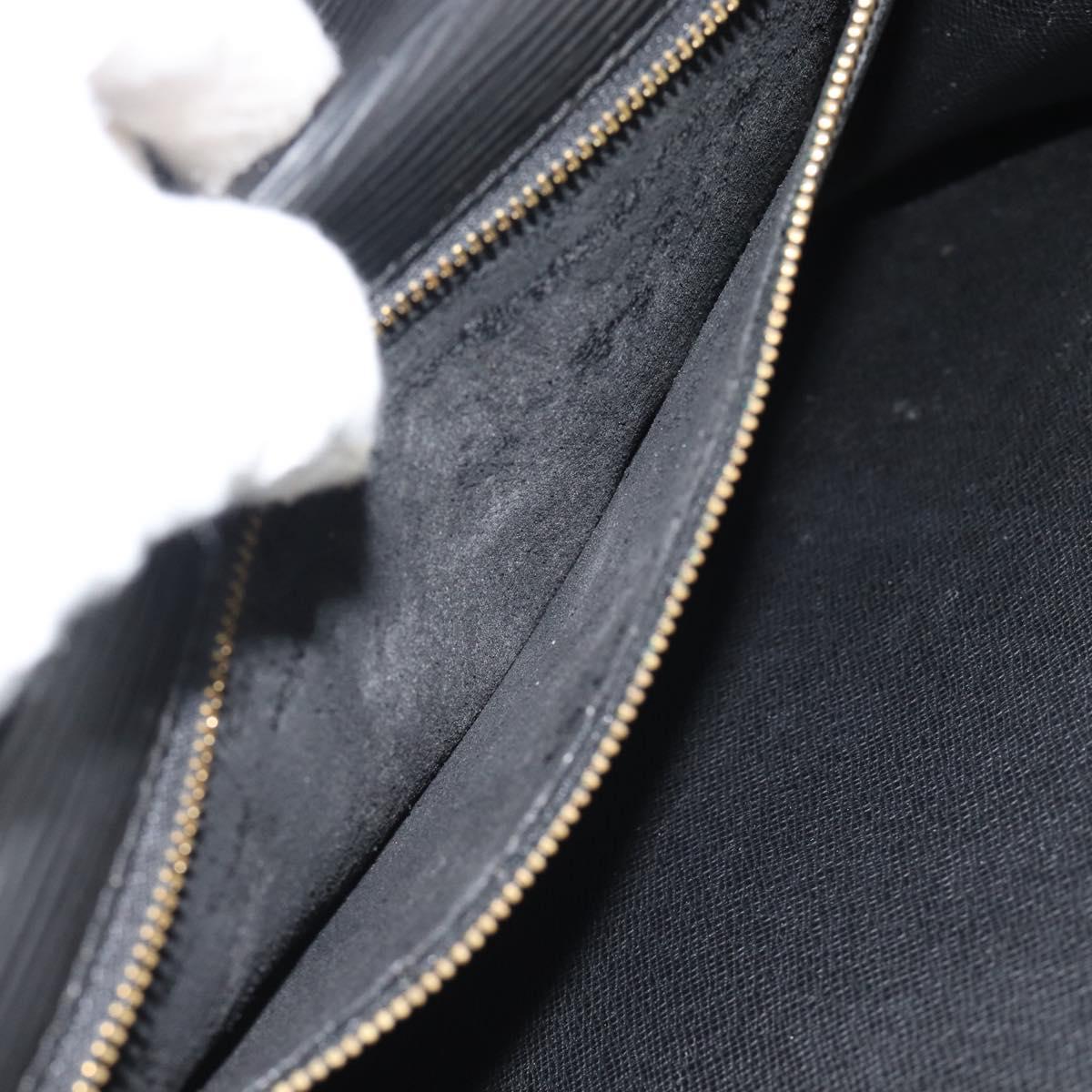 LOUIS VUITTON Epi Monceau 28 Hand Bag Black M52122 LV Auth BA14189