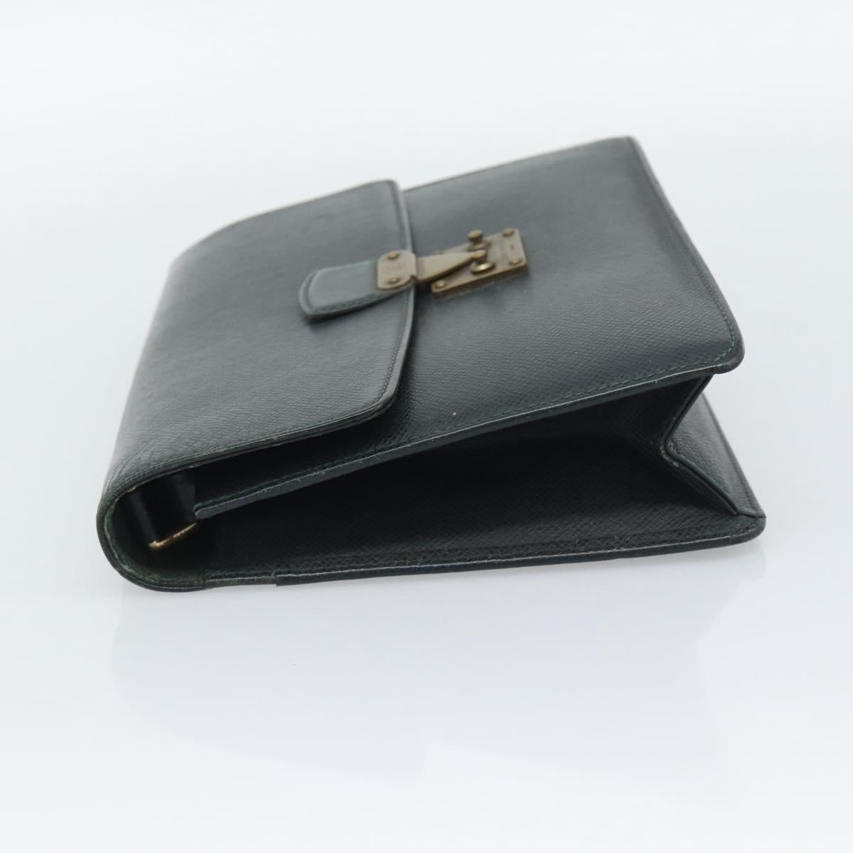 LOUIS VUITTON Taiga Pochette Kourad Clutch Bag Epicea M30194 LV Auth BA14197