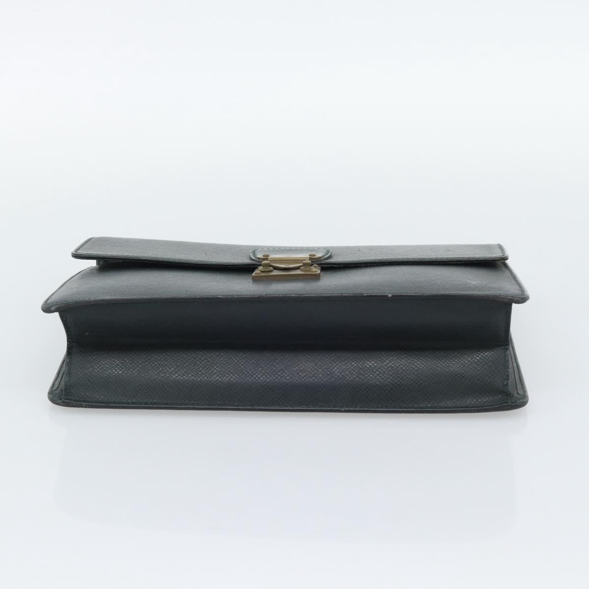 LOUIS VUITTON Taiga Pochette Kourad Clutch Bag Epicea M30194 LV Auth BA14197