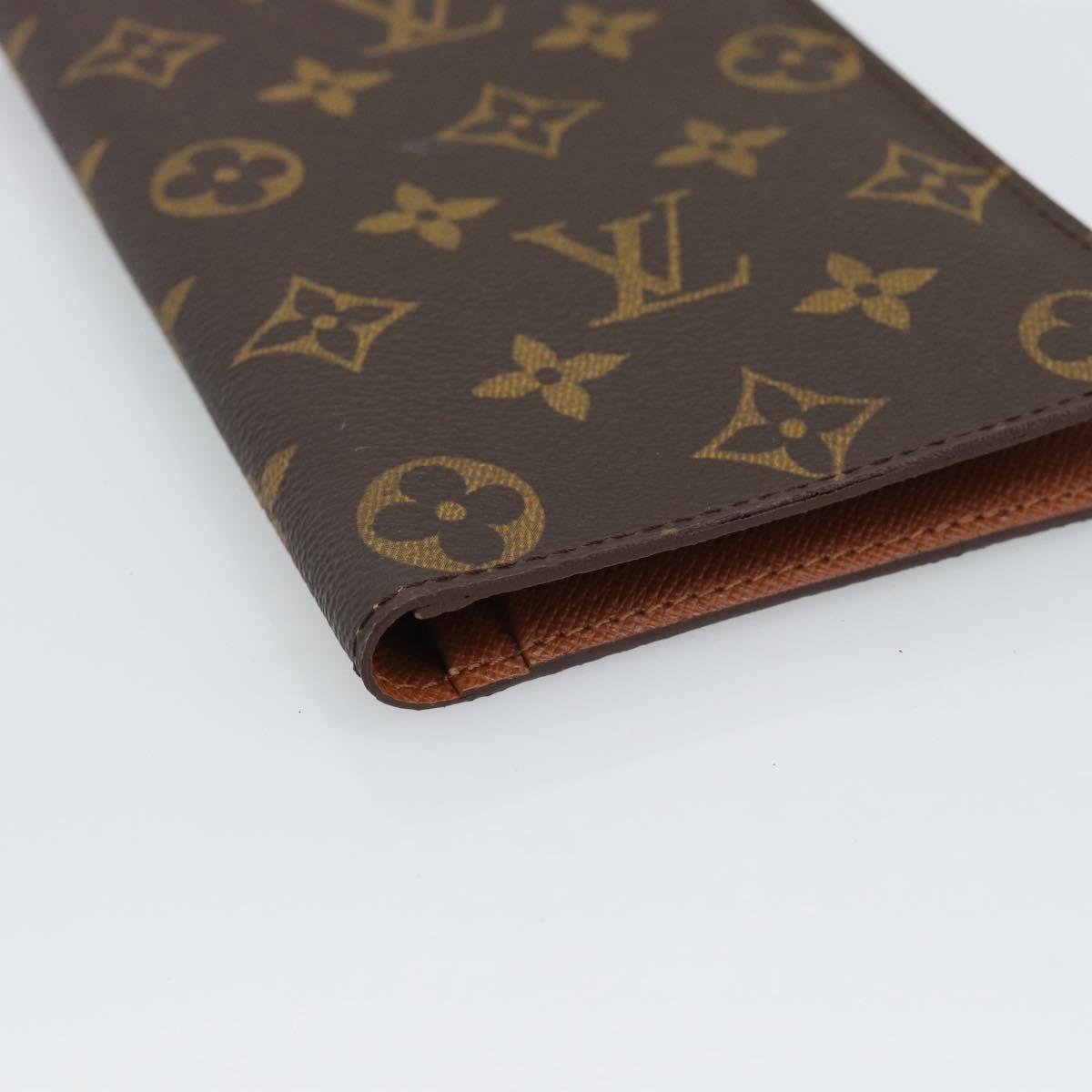LOUIS VUITTON Monogram Porte Valeurs Cartes Credit Wallet M61823 LV Auth BA14220