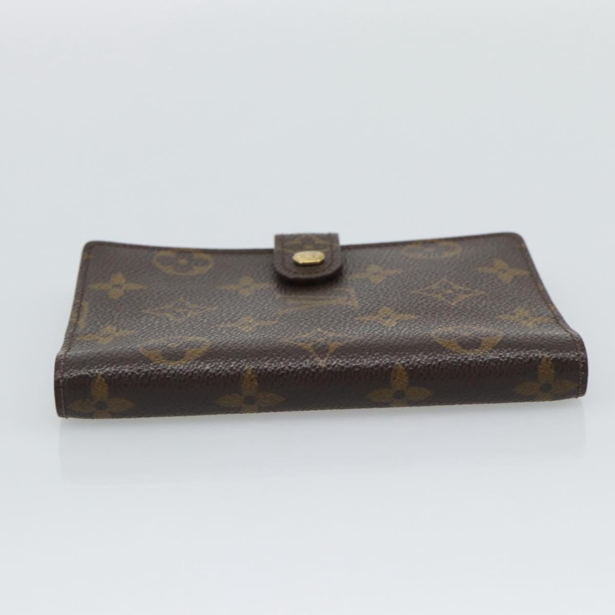 LOUIS VUITTON Monogram Agenda PM Day Planner Cover R20005 LV Auth BA14221