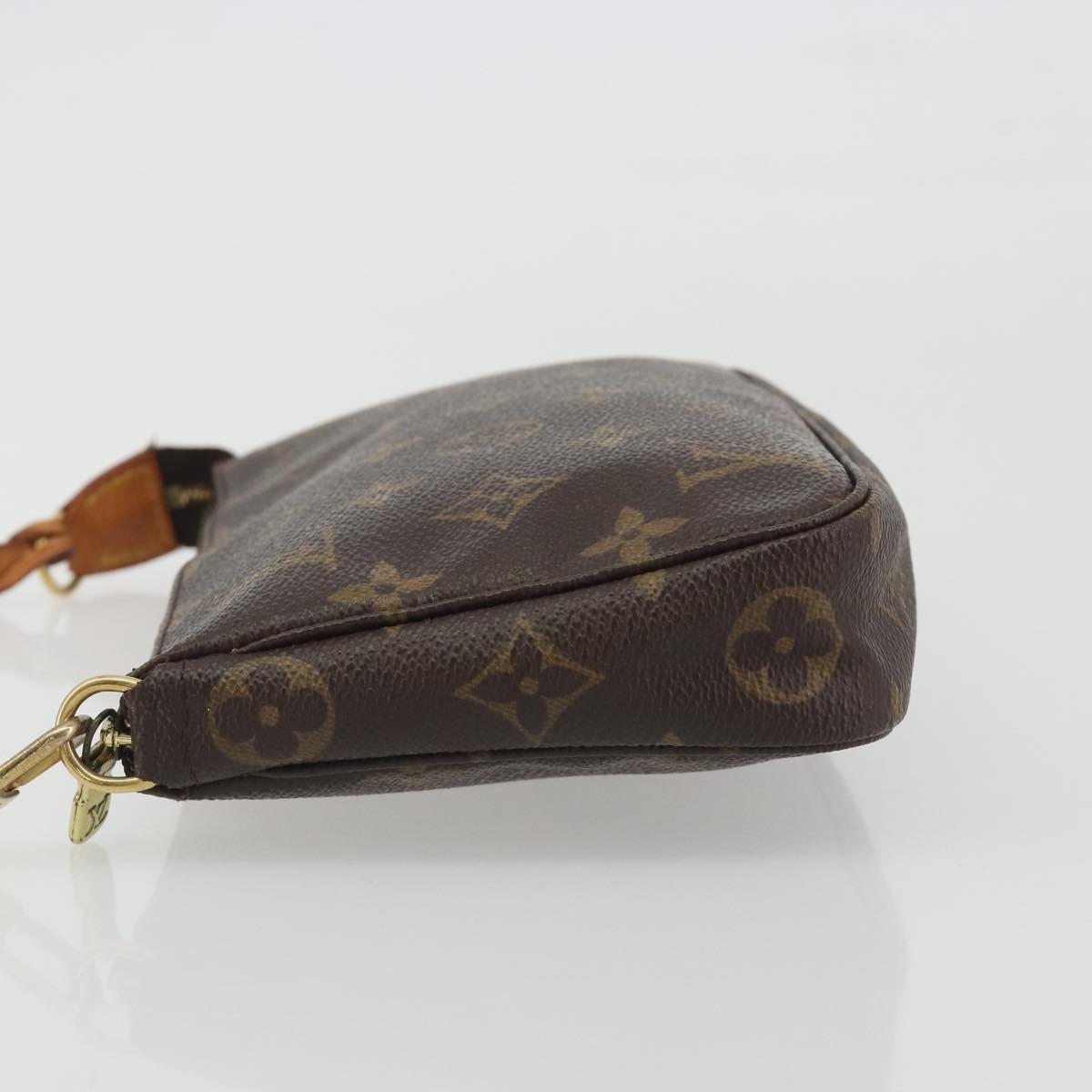 LOUIS VUITTON Monogram Pochette Accessoires Pouch M51980 LV Auth BA14229