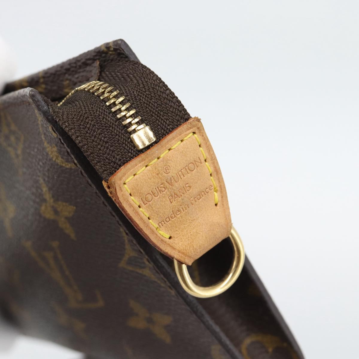 LOUIS VUITTON Monogram Bucket PM Pouch Accessory Pouch LV Auth BA14232