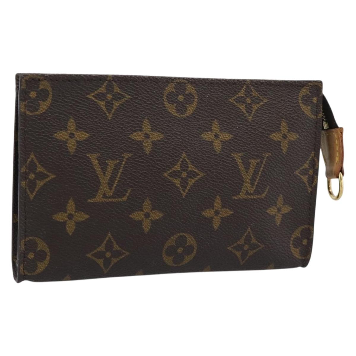 LOUIS VUITTON Monogram Bucket PM Pouch Accessory Pouch LV Auth BA14232