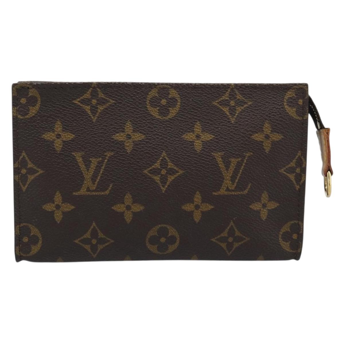 LOUIS VUITTON Monogram Bucket PM Pouch Accessory Pouch LV Auth BA14232