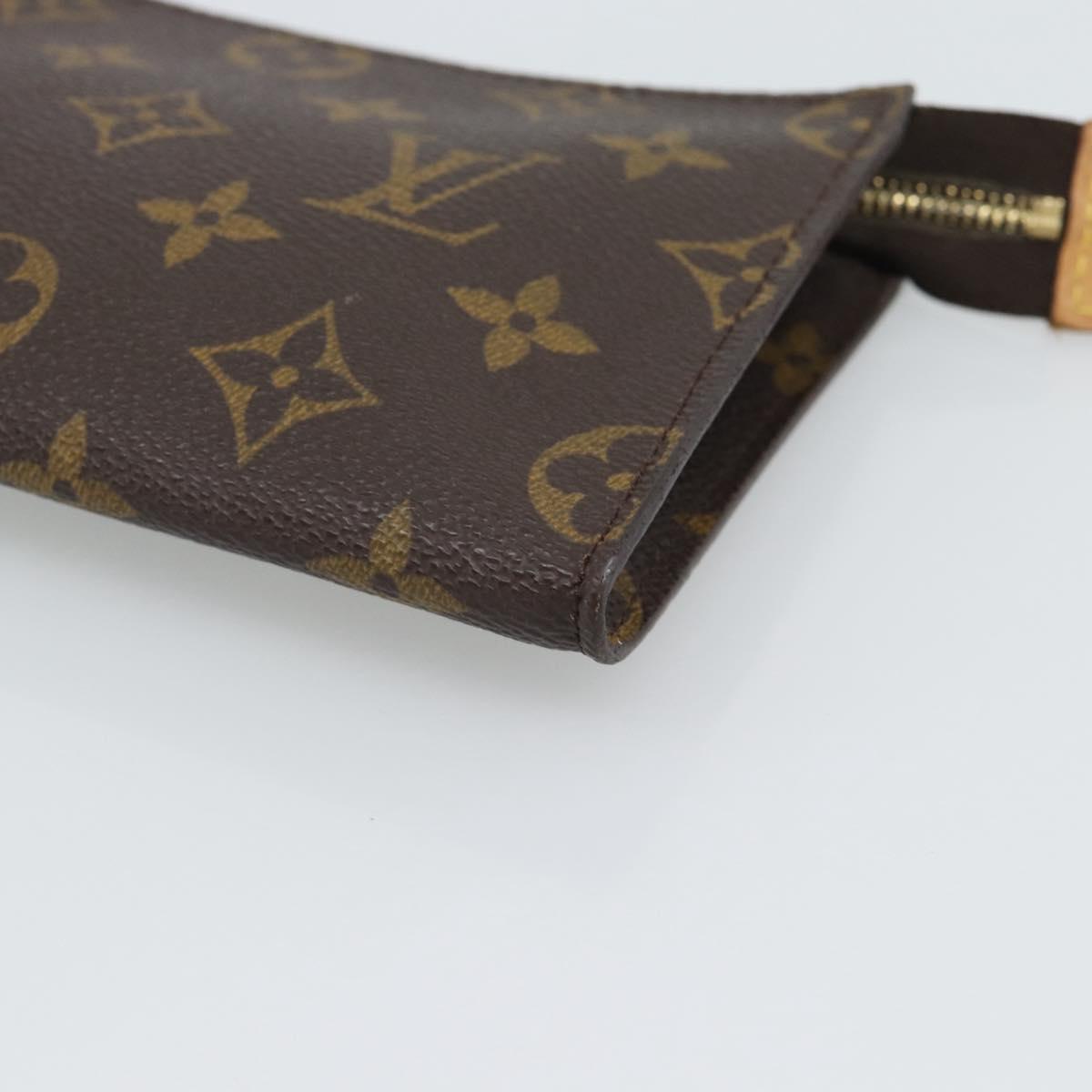 LOUIS VUITTON Monogram Bucket PM Pouch Accessory Pouch LV Auth BA14232