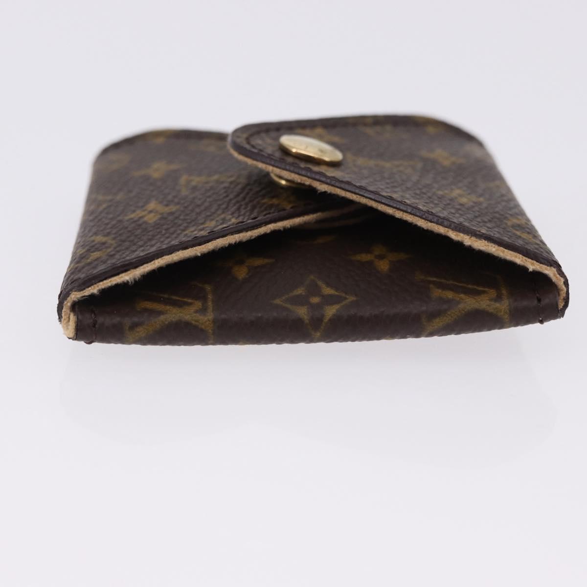 LOUIS VUITTON Monogram Accessory Case LV Auth BA14233