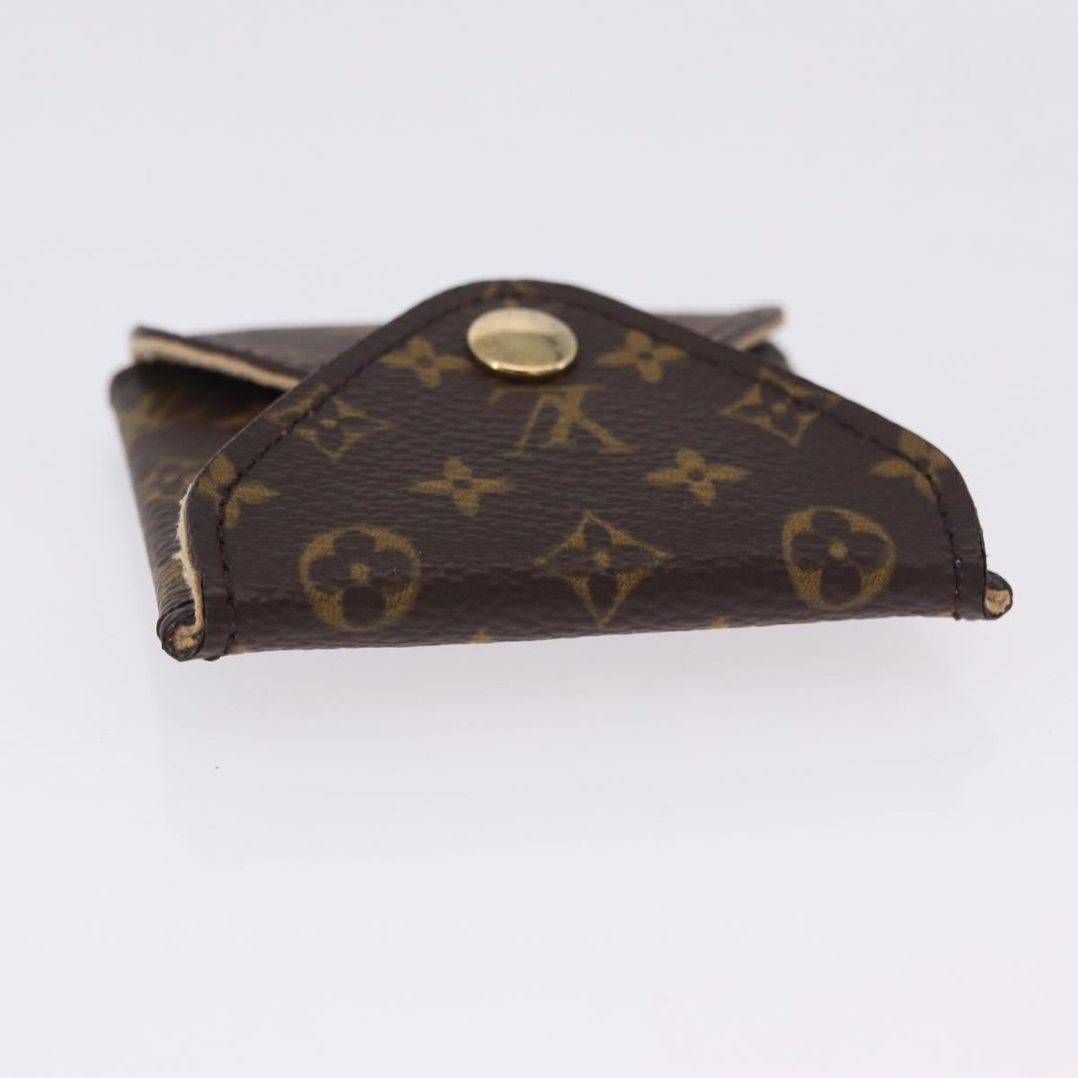 LOUIS VUITTON Monogram Accessory Case LV Auth BA14233
