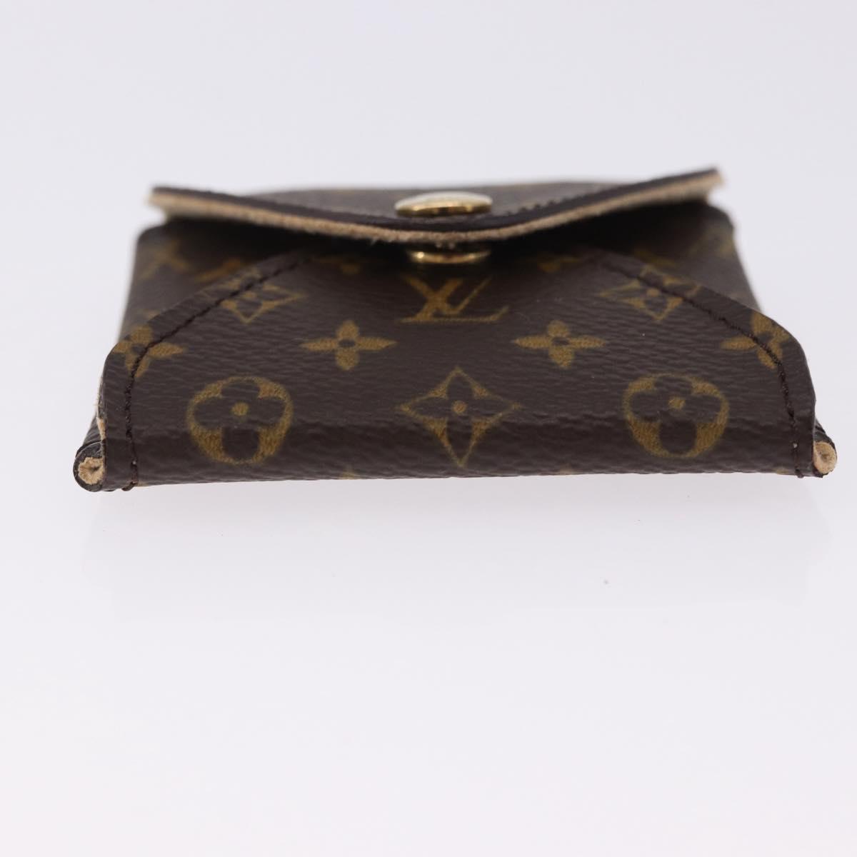 LOUIS VUITTON Monogram Accessory Case LV Auth BA14233