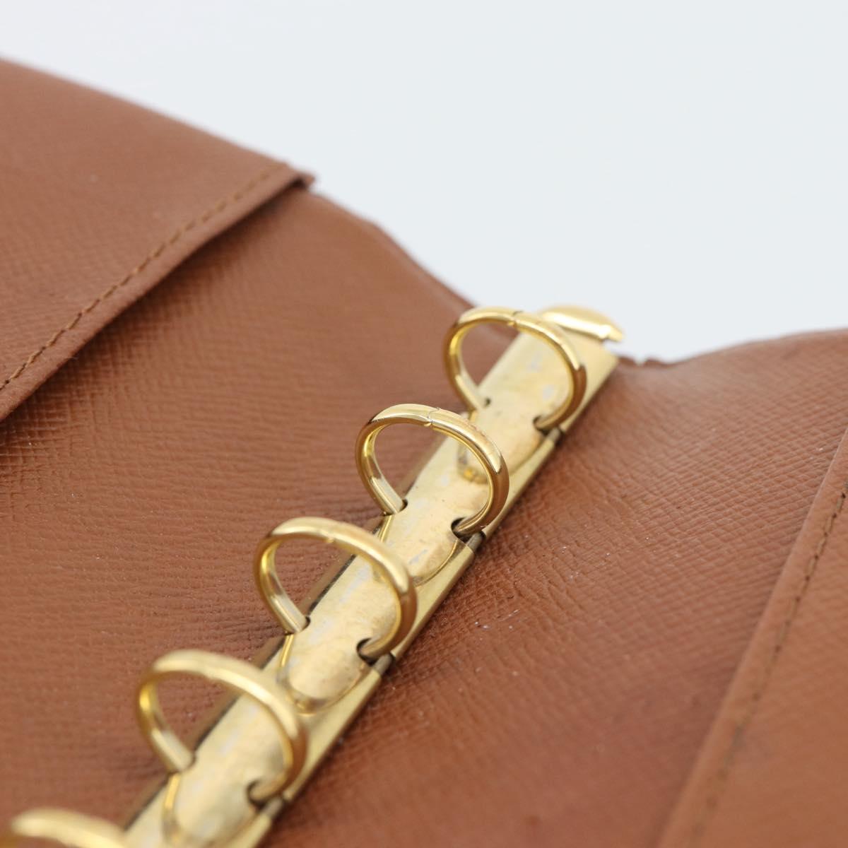 LOUIS VUITTON Monogram Agenda PM Day Planner Cover R20005 LV Auth BA14234