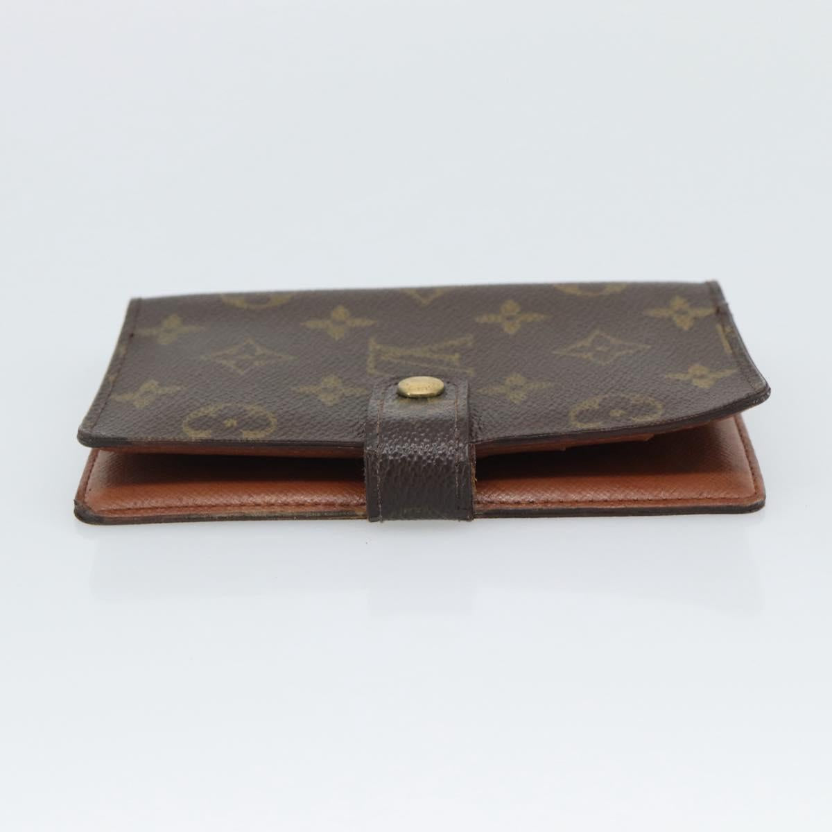 LOUIS VUITTON Monogram Agenda PM Day Planner Cover R20005 LV Auth BA14234