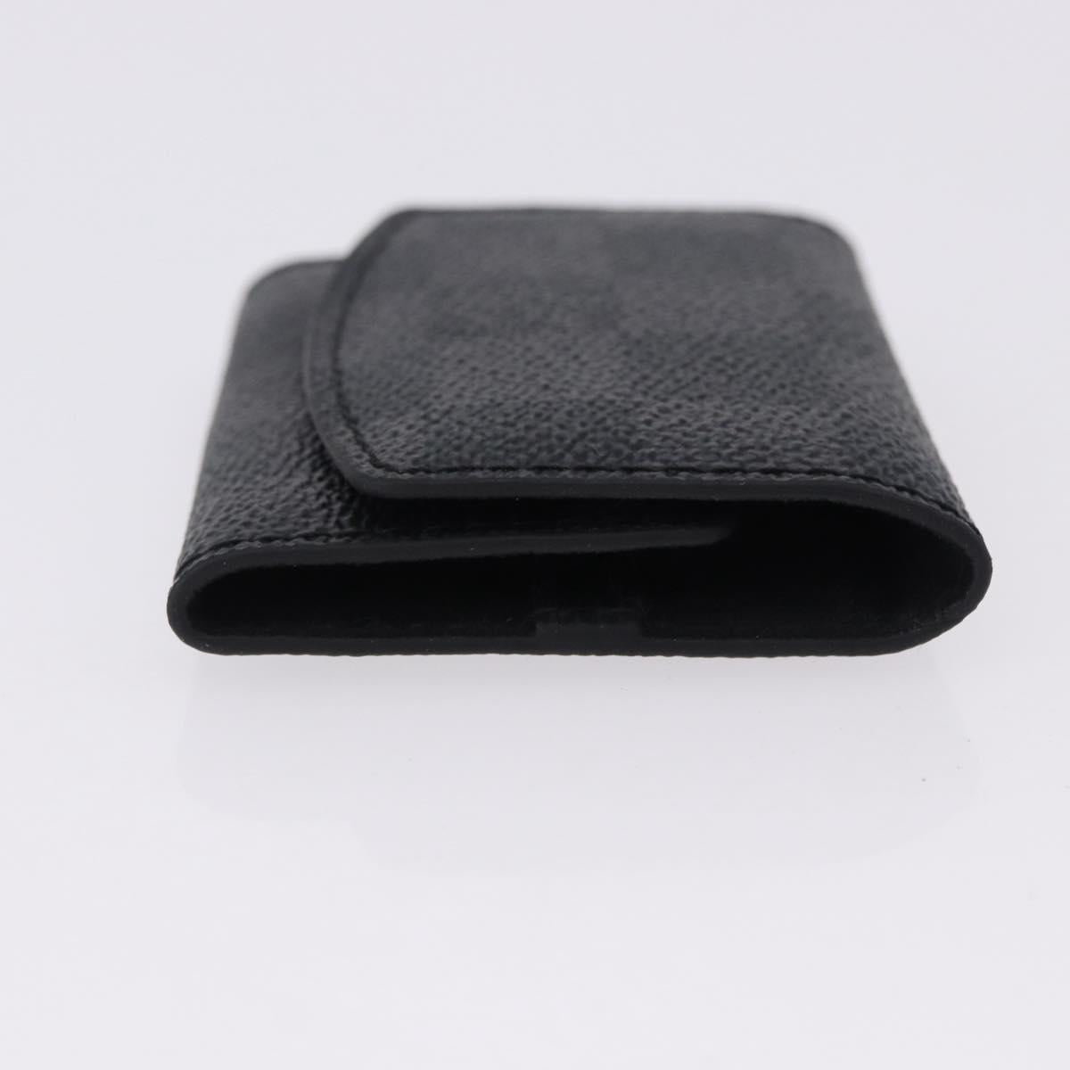 LOUIS VUITTON Damier Grafitte Bouton de Manchette Case Cuff Case LV Auth BA14247