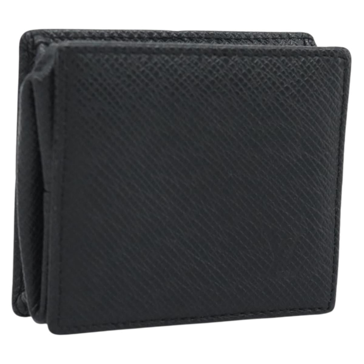 LOUIS VUITTON Epi Porte Monnaie Boite Coin Purse Ardoise M30382 LV Auth BA14248V