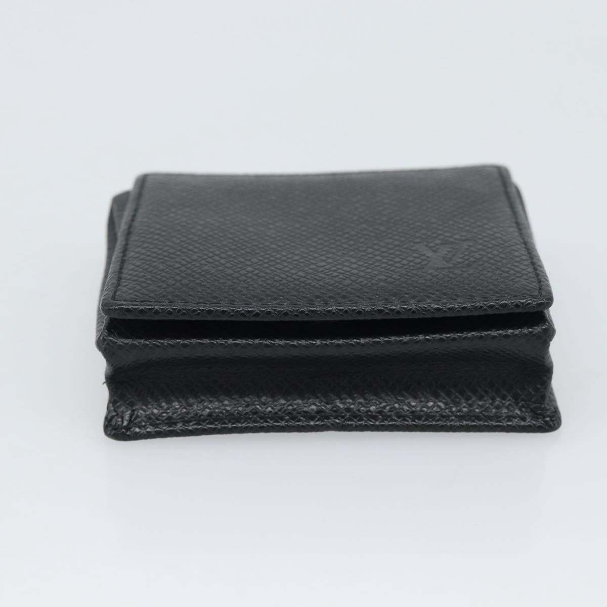 LOUIS VUITTON Epi Porte Monnaie Boite Coin Purse Ardoise M30382 LV Auth BA14248V