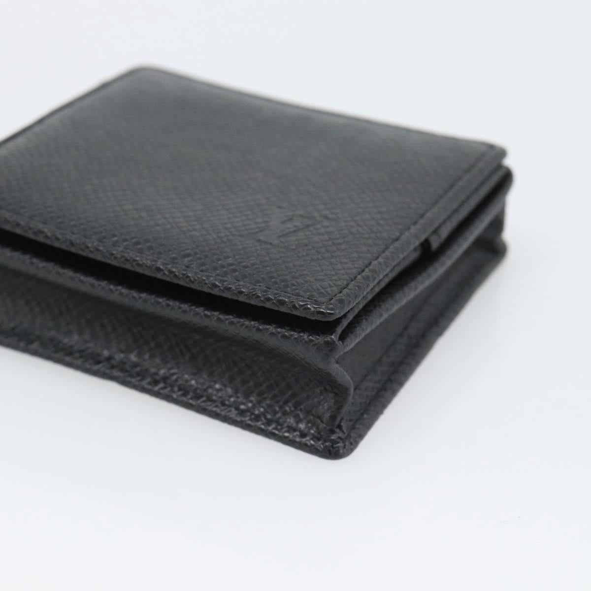 LOUIS VUITTON Epi Porte Monnaie Boite Coin Purse Ardoise M30382 LV Auth BA14248V