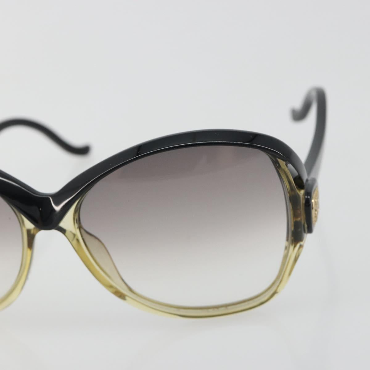 BALENCIAGA Sunglasses Plastic Black Gold Auth BA14253A