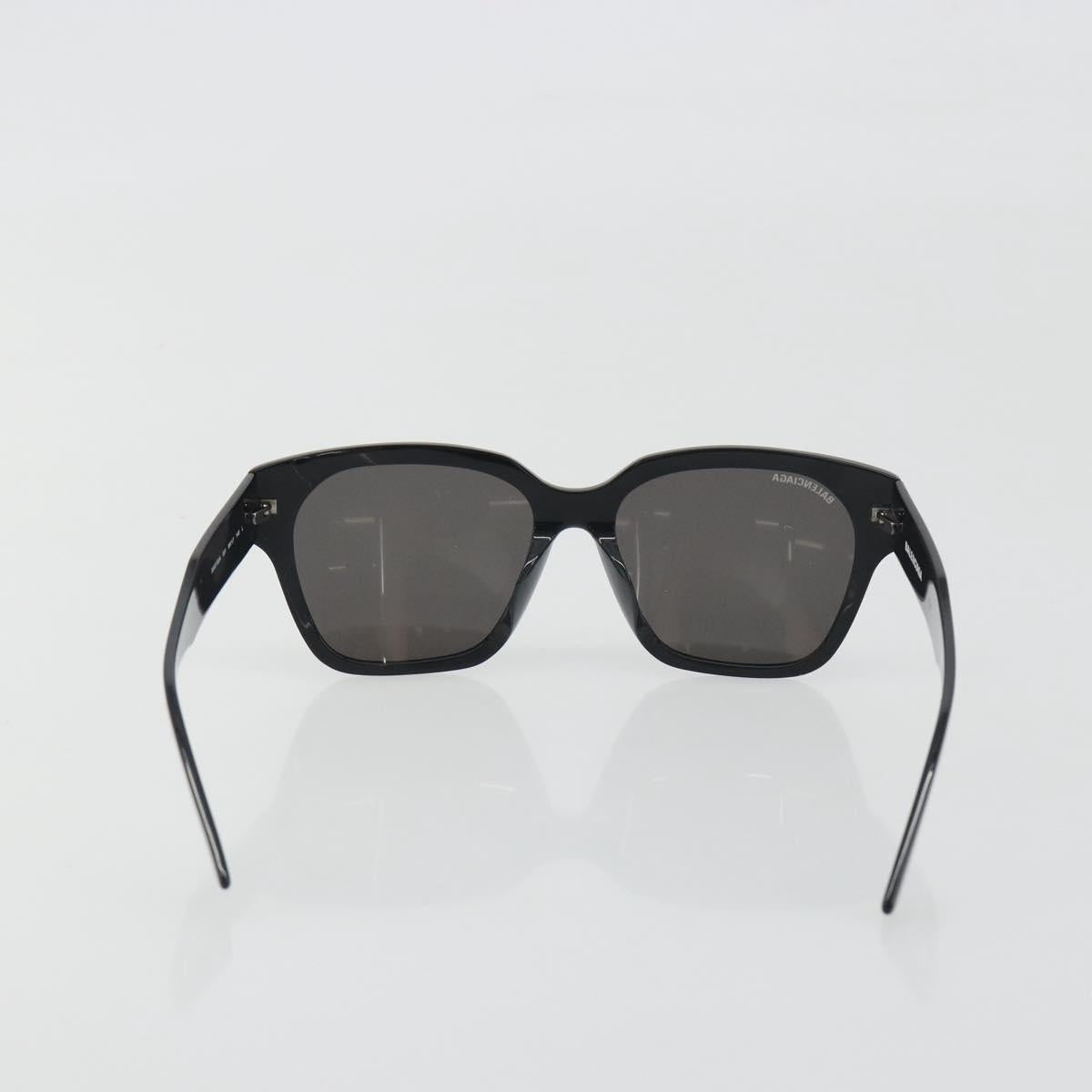 BALENCIAGA Sunglasses Plastic Black Auth BA14254V